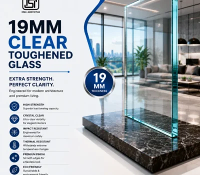 19MM TOUGHENED GLASS