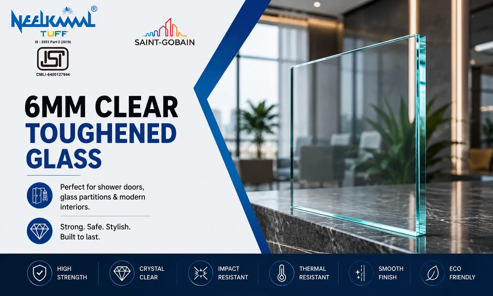 6MM TOUGHENED GLASS 6MM TOUGHENED GLASS