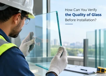 Glass Quality Inspection Before Installation